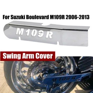 Protector de cubierta de brazo oscilante lateral derecho cromado 06-13 para modelos Suzuki Boulevard M109R - Imagen 1 de 6