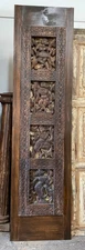  Krishna Carved Barn Door, Sliding Barndoor, Krisna Playing Flute 90x23.5