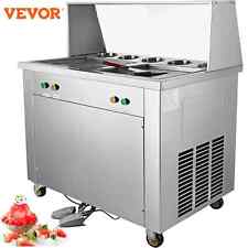 Máquina de rodillos de hielo VEVOR máquina de hielo frito Ice Cream Rolls Thai Helado Ice 