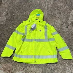 Carhartt Hi-Vis ANSI Waterproof Jacket - Picture 1 of 3