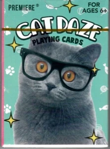 CAT DAZE Kitten Animal PLAYING CARDS  New Sealed Deck Poker Size - Picture 1 of 2