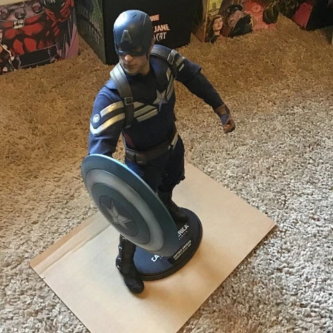 Hot Toys 1/6 Captain America The Winter Soldier Stealth S.T.R.I.K.E. Suit MMS242 Cover