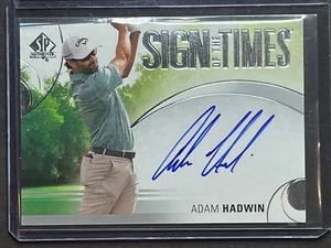 Adam Hadwin 2024 UD Portfolio SP Autentico segno dei tempi Esordienti #SOTT-AH - Foto 1 di 2