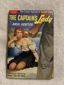THE CAPTAIN’S LADY by Basil Heatter; 1950 Vintage Paperback in Decent Shape! - Imagen 1 de 12