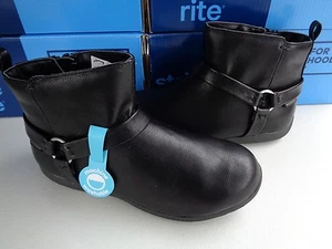 Neu im Karton Stride Rite Mädchen Motorradstiefel hergestellt 2 Spiel Winnie Schuhe 3 M $ 45 - Bild 1 von 9