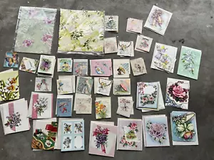 Vintage 1940s-1950s Wedding & Shower Cards with Envelopes – Die-Cut & Embossed - Picture 1 of 20