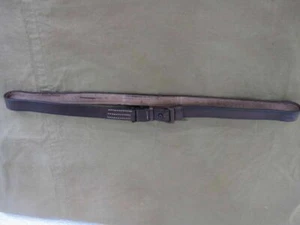 Correa de transporte K98 y rana pieza de botón correa de transporte 98K Carrier Leather Sling Rifle - Imagen 1 de 1