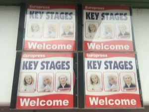 QTY 4 Key Stage 2-3 PC CD Roms Age 9 -11 Science,Maths & English Europress 11-14 - Picture 1 of 10