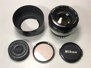*MINT* Nippon Kogaku Nikkor-S Auto 55mm f1.2 Non-Ai MF Prime Lens Nikon #194670 - Picture 1 of 24