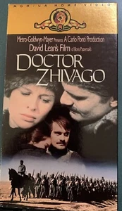 Doctor Zhivago (VHS, 1965, 2-Tape Set) Omar Sharif Julie Christie - Picture 1 of 2