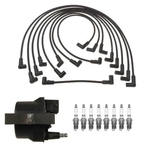 Ignition Wires Coil 8 Spark Plugs 0.035" Kit ACDelco For Chevy Blazer 5.7L 92-93 - Picture 1 of 1