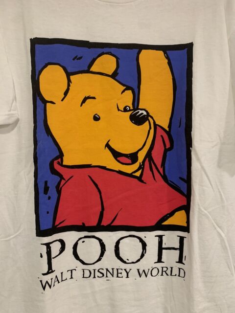Winnie the Pooh White (1968-Now) sale for T-Shirts Disney eBay 