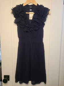 New With Tags H&M Black Dress - Picture 1 of 6