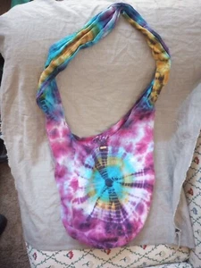 Schultertasche 100% Baumwolle Batik - Bild 1 von 9