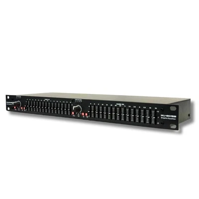 MUSYSIC 15-Band Stereo Graphic Equalizer Professional Dual – High-Fidelity So... - Image 1 of 4