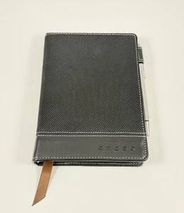 Cuaderno Cross Signature Journal con bolígrafo, 6" x 5", pequeño de nailon negro #AC249-1S - Imagen 1 de 5