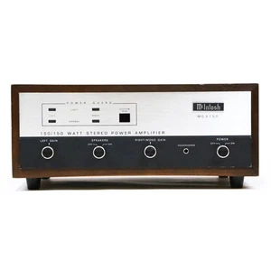 McIntosh MC 2150 Stereo Power Amplifier Vintage Solid State 150w HiFi Amp MC2150 - Picture 1 of 20
