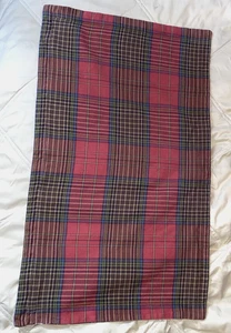 RAR Lauren Ralph Lauren Überwurf Kissenbezug rot grün Schottenkaro rechteckig - Bild 1 von 13