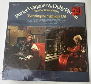 Porter Wagoner & Dolly Parton - The Right Combination OG Vinyl LP, RCA, 1972, UC - Picture 1 of 7