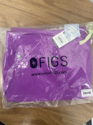 Figs Scrubs Pants Women Size 4XL-Petite Zamora jogger Purple Jolt Medical - Image 1 of 3