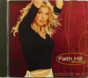 FAITH HILL CD Breathe USA PROMO 1 Track. PIC SLEEVE + Back Sleeve NEW Unplayed - Picture 1 of 3