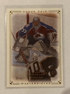 2008-09 Upper Deck Masterpieces Hockey #7 Patrick Roy Colorado Avalanche