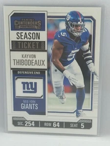 Kayvon Thibodeaux 2023 Panini Contenders Fußball Nr. 76 - Bild 1 von 2