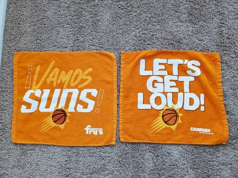 Phoenix Suns NBA BASKETBALL SUPER AWESOME VAMOS SUNS Orange SGA Rally Towel! Cover