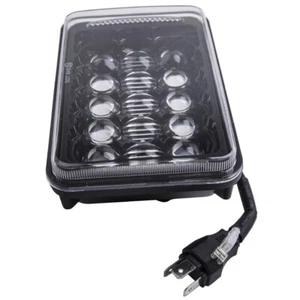 Led Headlight 4x6'' H4 Work Light Square For 80 61 Series High Low Beam DRL - Picture 1 of 11