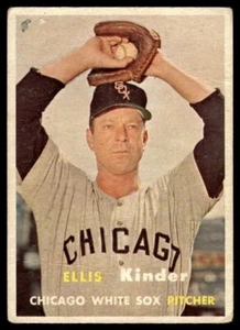 1957 Topps Ellis Kinder Chicago White Sox #352 - Picture 1 of 2