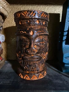 "Mai-Tiki" Tiki Mug by Lava Tahiti Gil HOMA and Trader Jak 24oz 37/50 HALLOWEEN - Picture 1 of 5