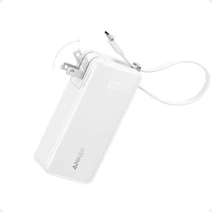 Anker 3-in-1 Portable iPhone Charger 10000mAh Built-in USB-C Cable 30W Adapter - Picture 1 of 6