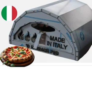 Forno a Gas per pizza Made in italy + Coperchio e biscotto da 3cm O Sarracin Pro - Foto 1 di 11