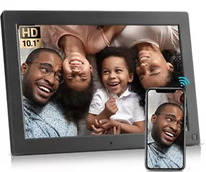 BSIMB 10.1 Inch Digital Picture Frame, WiFi Digital Photo Frame Touchscreen 1280 - Picture 1 of 4