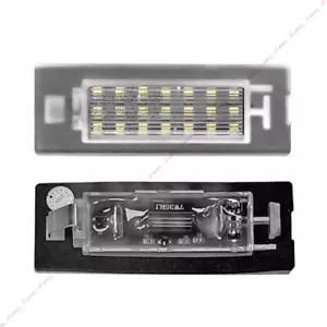 Par de luces de matrícula para Fiat Panda Mk3 Mk4 169 312 319 03-2023 - Imagen 1 de 6