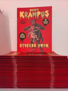 50 copies of Creepy Krampus Sticker Book. New from the publisher - Picture 1 of 4