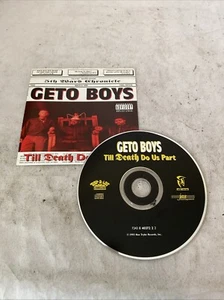 Geto Boys Till Death Do Us Part 1993 CD Rap-A-Lot Records - DISC ONLY - Picture 1 of 7