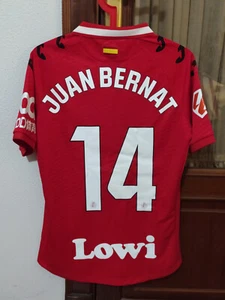 #14 JUAN BERNAT, GETAFE CF Match Worn PLAYER away shirt used in La LIGA 2024-25 - Foto 1 di 12
