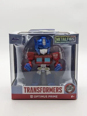 METALFIGS Die-Cast Transformers OPTIMUS PRIME Figure Jada Toys New Unopened  - Image 1 of 4