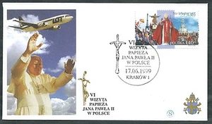 1999 VATICANO VIAGGI DEL PAPA POLONIA KRAKOW - SV10-4 - Picture 1 of 1