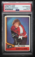 1974-75 Topps Bobby Clarke #260 PSA/DNA Certified Encased Auto HOF