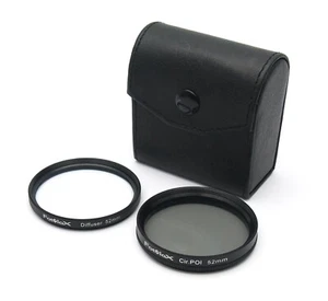 FotoDiox 52mm Circular Polariser & Diffuser Filter Set, Cased - UK Dealer - Picture 1 of 4