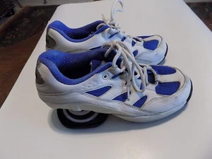 Z Coil Women size W 8 Leather Freedom 2000 White Open Spring Heel Walking Shoes - Picture 1 of 14