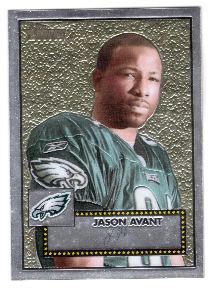 2006 TOPPS HERITAGE #THC37 JASON AVANT CHROME #/1952 - Image 1 of 1