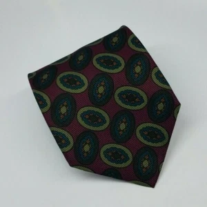 Paul Stuart Silk Tie Multicolor Geometric Men Necktie Short 53 x 3.75 - Picture 1 of 6