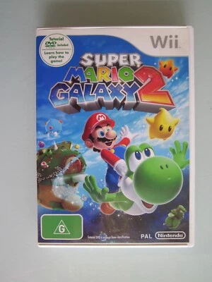 Super Mario Galaxy 2 Nintendo Wii PAL Game With DVD Tutorial. - Image 1 of 4
