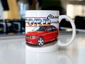 FORD BA XR8 FALCON QUALITY 11oz MUG (10 CAR COLOURS) - Picture 1 of 20