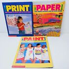 The Paper Print And Paint Books Vintage Paperbacks 1989 Fun Things To Make Do