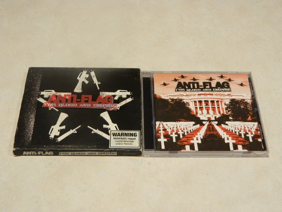 CD Anti-Flag For Blood & Empire [Bonus Track] Foto 1 de 2