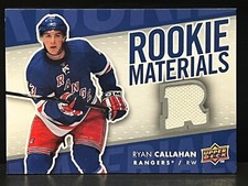 Ryan Callahan 2007-08 Upper Deck Rookie Materials #RMRC  NY Rangers
